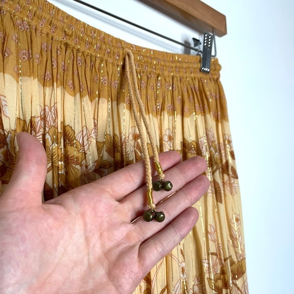 Spell & The Gypsy Collective | NWT Coco Lei Midi Skirt in Caramel Small - Picture 4 of 14